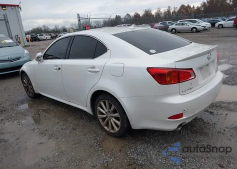 2009 Lexus Is 250 z USA, uszkodzony, nr VIN JTHCK262595028483